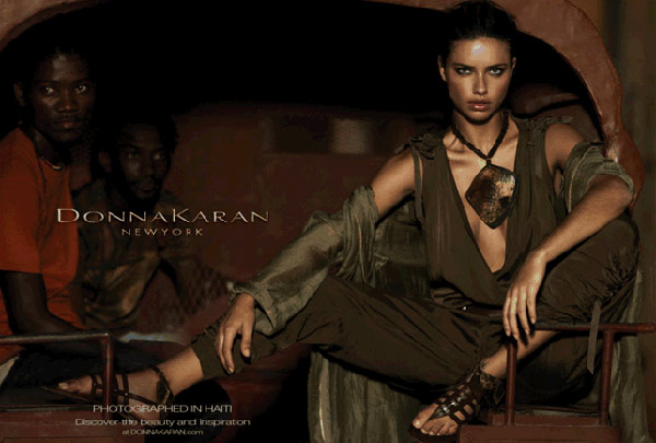 Adriana Lima Donna Karan Spring 2012 ad campaign