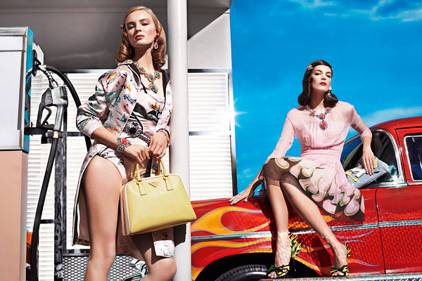 prada spring/summer 2012 campaign 