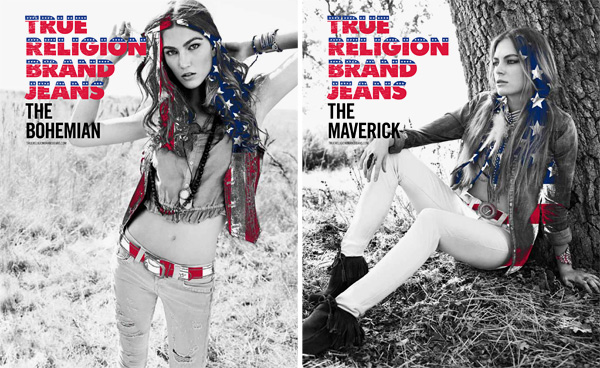 True Religion Spring 2012 ads