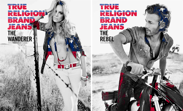 True Religion Spring 2012 ads