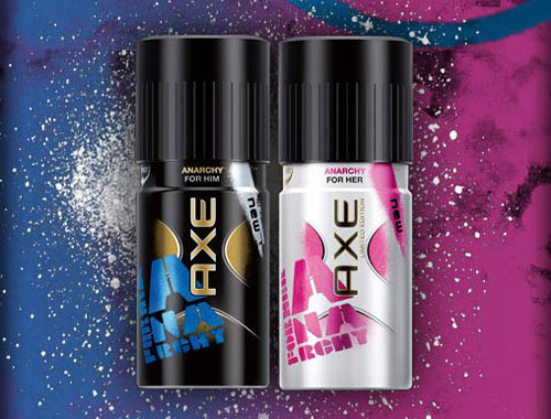 axe launches anarchy scent for women