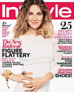 drew barrymore instyle magazine 