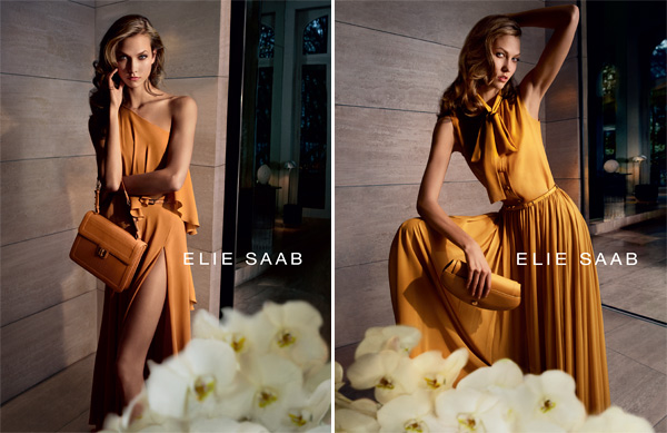 Karlie Kloss Elie Saab Ad Campaign