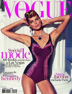 Daria Werbowy Vogue Paris cover