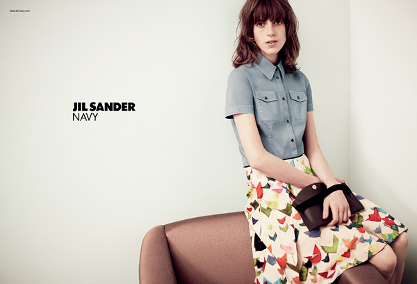 Jil Sander Spring 2012 ad campaign