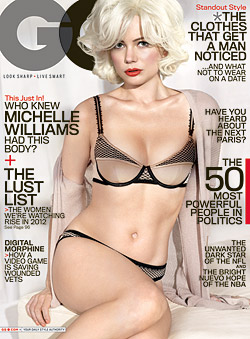 Michelle Williams Marilyn Monroe GQ February cover