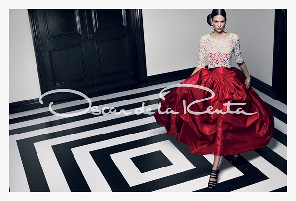 Oscar de la Renta Spring 2012 ad campaign