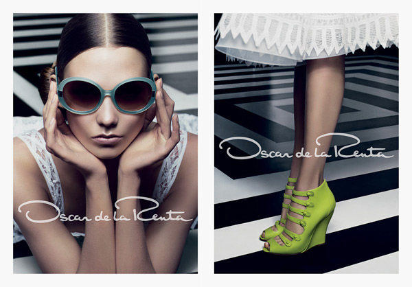 Oscar de la Renta Spring 2012 ad campaign