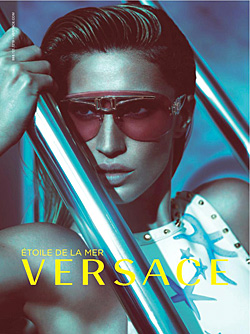 Gisele  Versace Étoile de la Mer Eyewear Ad Campaign