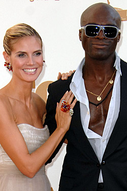 Heidi Klum and Seal