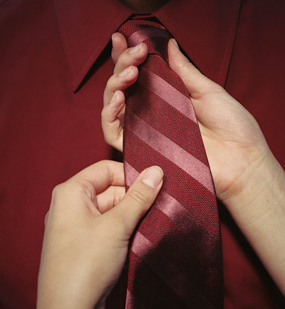 man tie