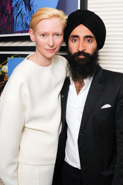 Tilda Swinton Waris Ahluwalia