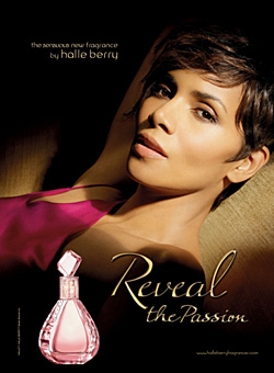 Halle Berry Reveal the Passion fragrance campaign