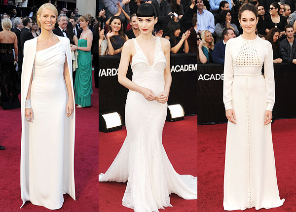 Rooney Mara, Gwyneth Paltrow Shailene Woodley Oscars red carpet