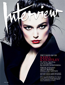 Keira Knightley  April cover  Interview