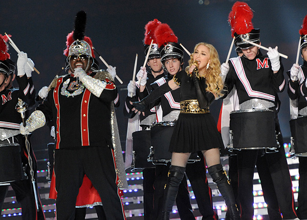 madonna superbowl