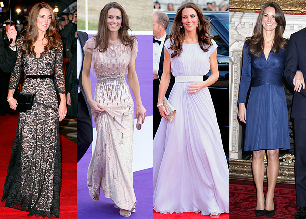 Madame Tussauds  Kate Middleton Top Four Fashion Moments