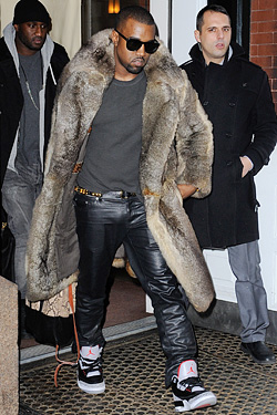 kanye west fur