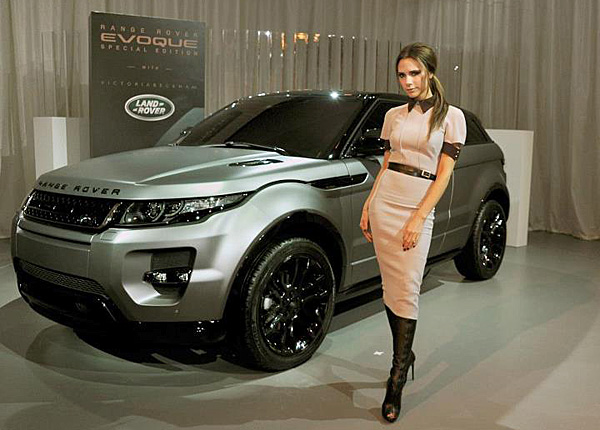 Victoria Beckham  Range Rover