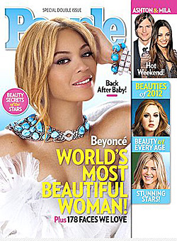 Beyoncé World’s Most Beautiful Woman People magazine