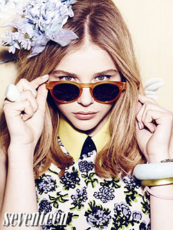 Seventeen May 2012  Chloë Moretz