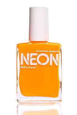 Neon Orange nail polish