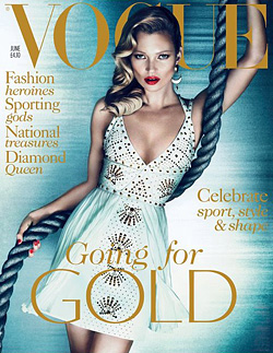 Vogue U.K. June cover Kate Moss