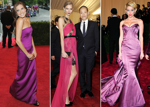 Met Ball 2012 Trend Pink