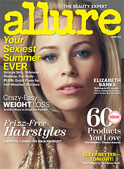 Elizabeth Banks Allure Cover Shoot