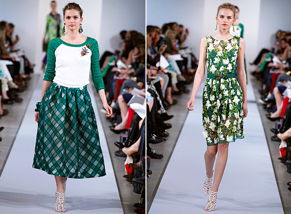 Oscar de la Renta Resort 2013 runway