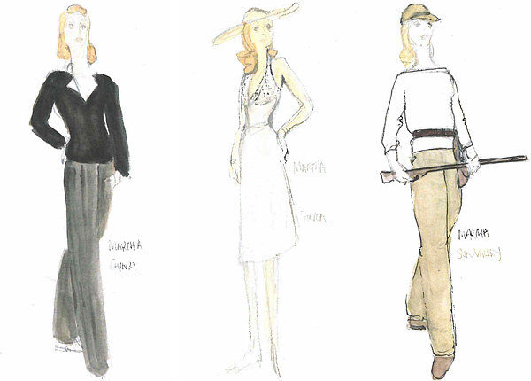  Nicole Kidman HBO's Hemingway and Gellhorn ruth myers sketches