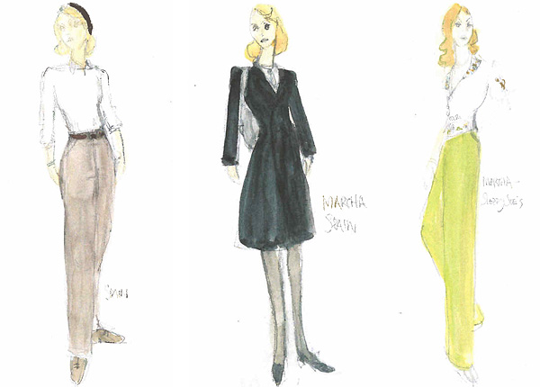  Nicole Kidman HBO's Hemingway and Gellhorn ruth myers sketches