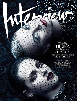 Kristen Stewart Charlize Theron Interview Magazine july 2012