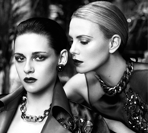 Kristen Stewart Charlize Theron Interview Magazine july 2012