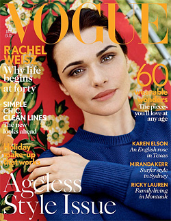 Rachel Weisz Vogue U.K. july 2012