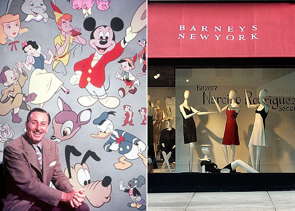 Walt Disney Barneys New York