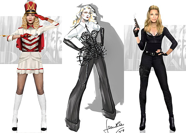 Madonna MDNA Tour Costumes