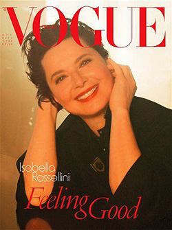 Isabella Rossellini Vogue Italia june 2012 cover 