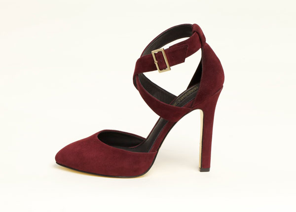 Rachel Zoe Coco Bordeaux shoes