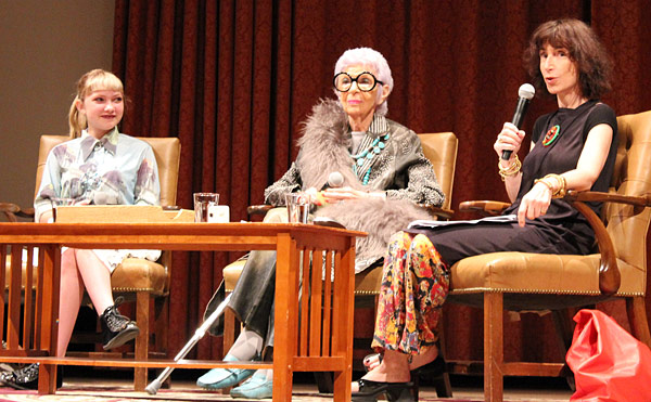 Iris Apfel Tavi Gevinson 