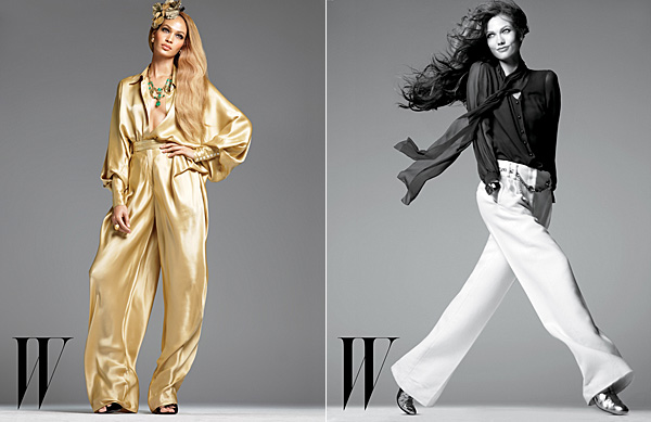 Karlie Kloss Joan Smalls W Magazine