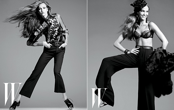 Karlie Kloss Joan Smalls W Magazine