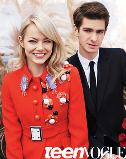 Emma Stone Andrew Garfield Teen Vogue