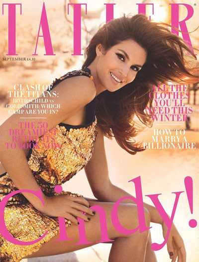 Cindy Crawford Tatler