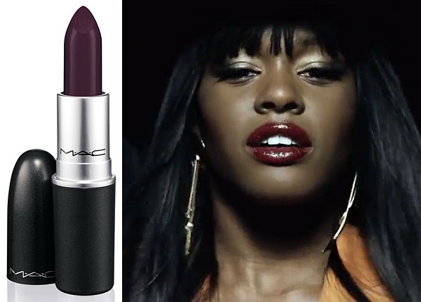 Azealia Banks MAC lipstick Yung Rapunxel