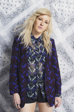 ellie goulding asos christmas campaign