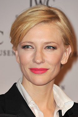 Cate Blanchett pink lips