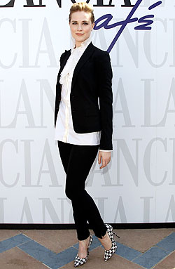 Evan Rachel Wood Dolce & Gabbana suit